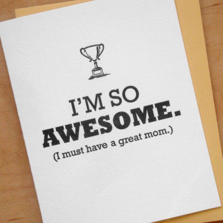 Awesome Mom Card
