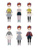 Florence Paper Doll Kit