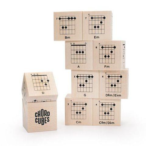 Chord Cubes Guitar Blocks