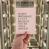 Birthday Single Card