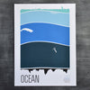 Ocean Screenprint