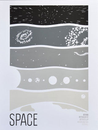 Space Screenprint