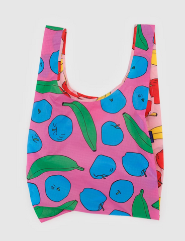 Baggu Reusable Bag - Apples and Bananas