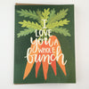 Carrots Love Card