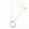 Joie Lover Gold Ring Necklace