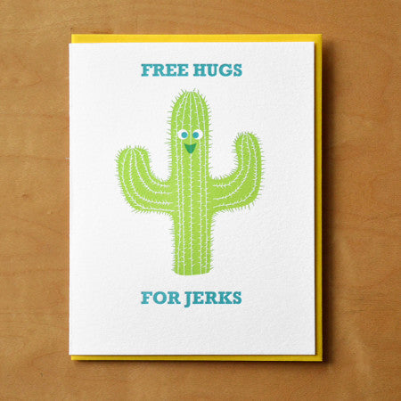 Cactus Hug Card