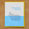 Birthday Hippo Card