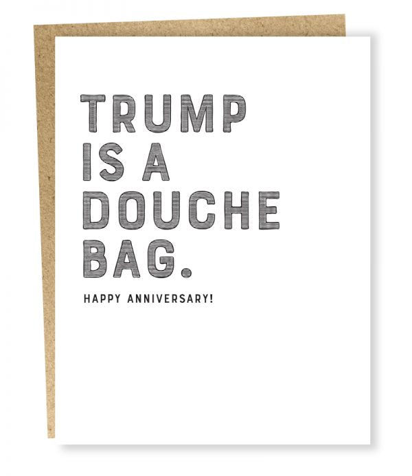 Trump Anniversary Card