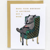 Boar Birthday Card