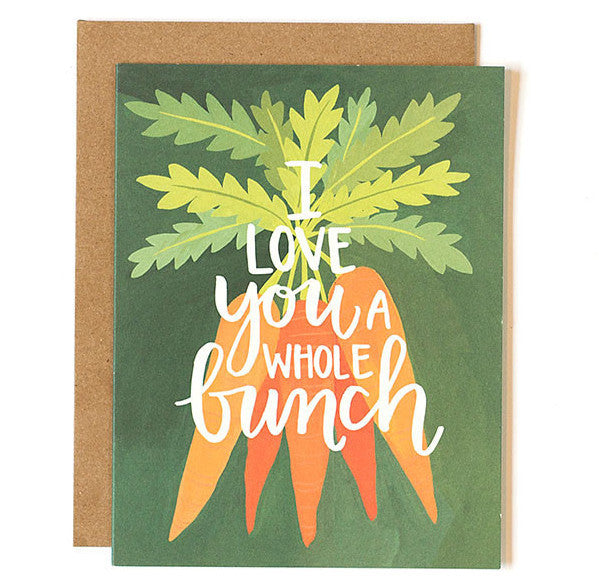 Carrots Love Card