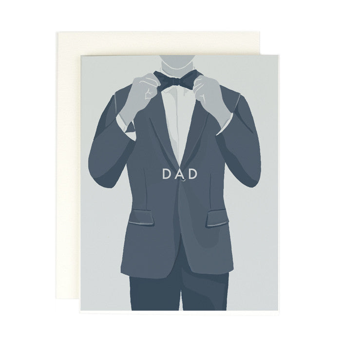 Dad Bow Tie Card