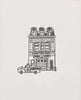 Fire Station Letterpress Art Print