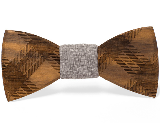 Floyd Wooden Bow Tie Plumfield