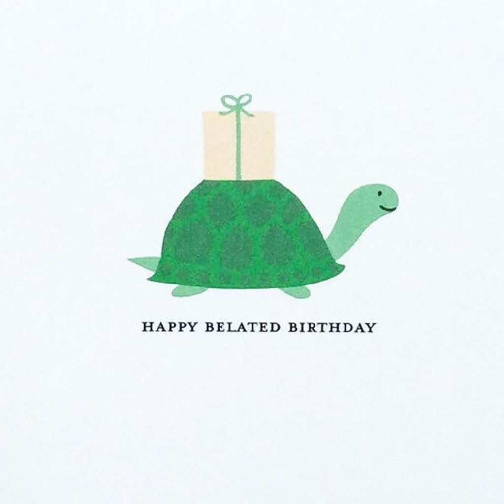 Birthday Turtle Card