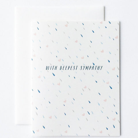 Sympathy Rain Card