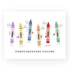 Complimentary Colors Card