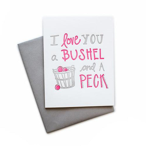 Bushel & Peck Card