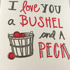Bushel & Peck Card