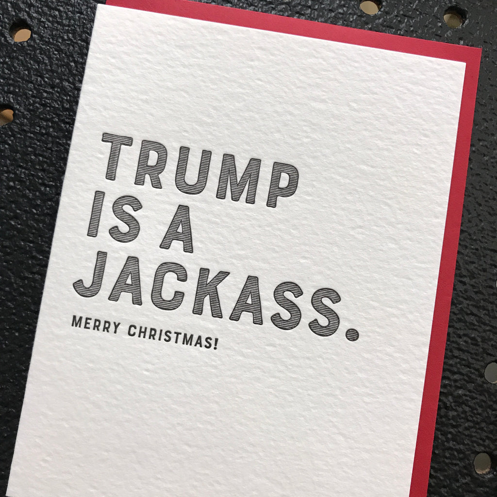 Trump Christmas Card Plumfield