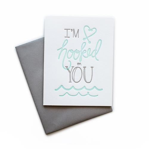 Hooked on You Card