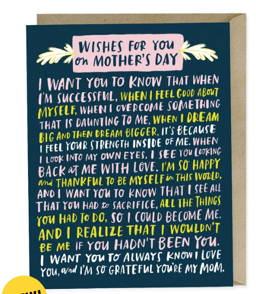 Wishes Mother's Day Card