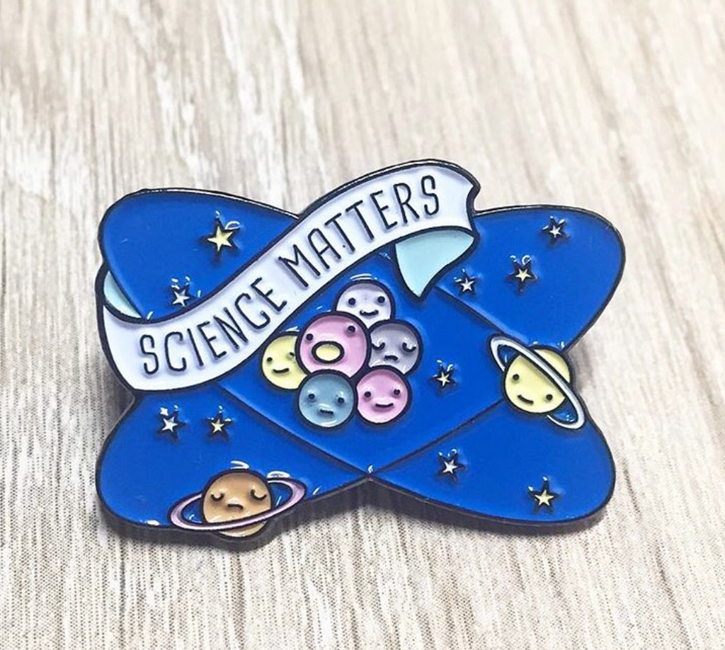 Science Matters Pin