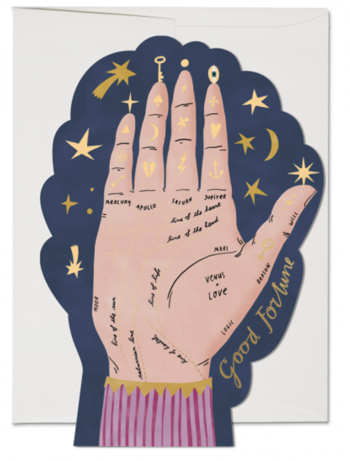Palm Reading Card
