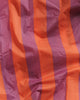 Baggu Reusable Bag - Stripe - Orange and Mauve