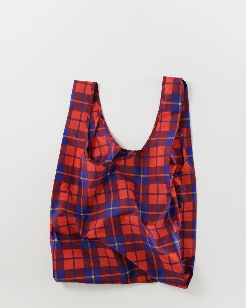 Baggu Reusable Bag - Red Tartan