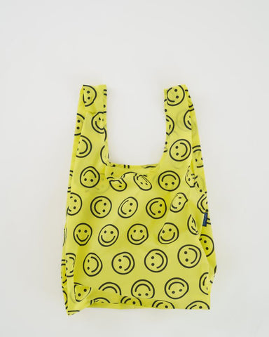 Baggu Reusable Bag - Yellow Happy