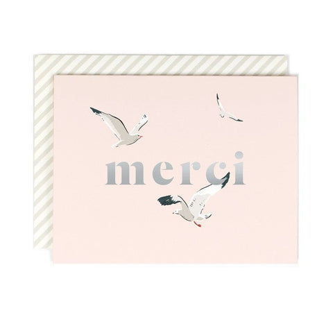 Merci Seagull Card