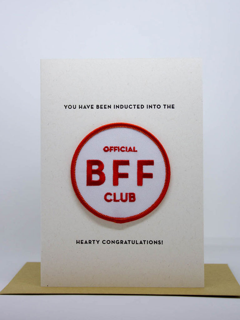 BFF Club Card & Patch
