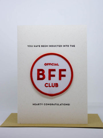 BFF Club Card & Patch
