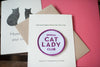 Cat Lady Club Card & Patch