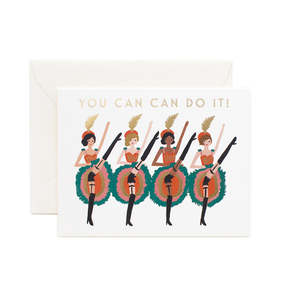 Can Can Do It Card