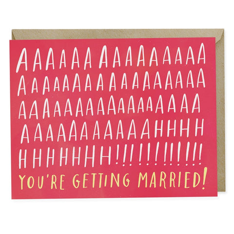 AHHHH! Married Card