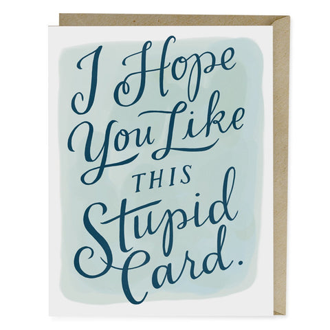 Stupid Card