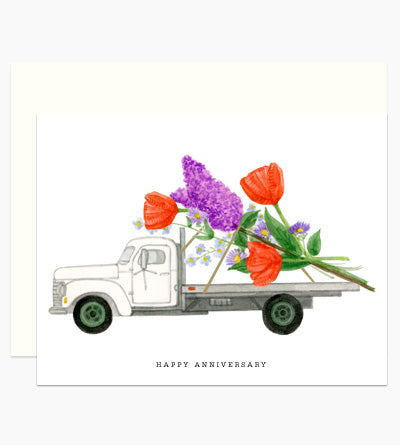 Anniversary Truck Card