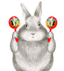 Maracas Bunny Birthday Card