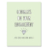 Congrats Engagement Card