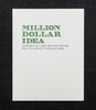 Million Dollar Idea TV & Chips Letterpress Card
