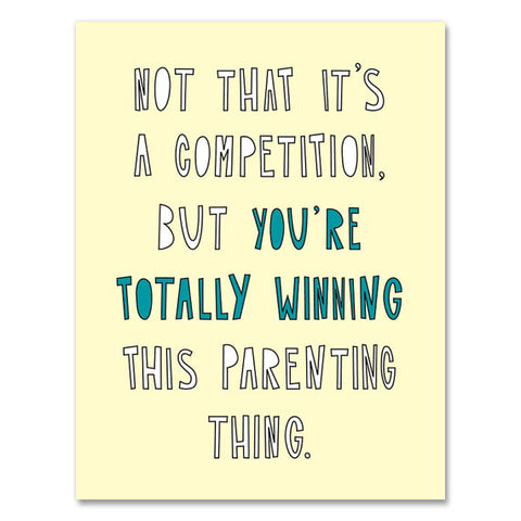 Winning Parent Card