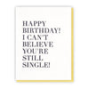 Birthday Single Card