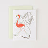 Flamingo Skates Card