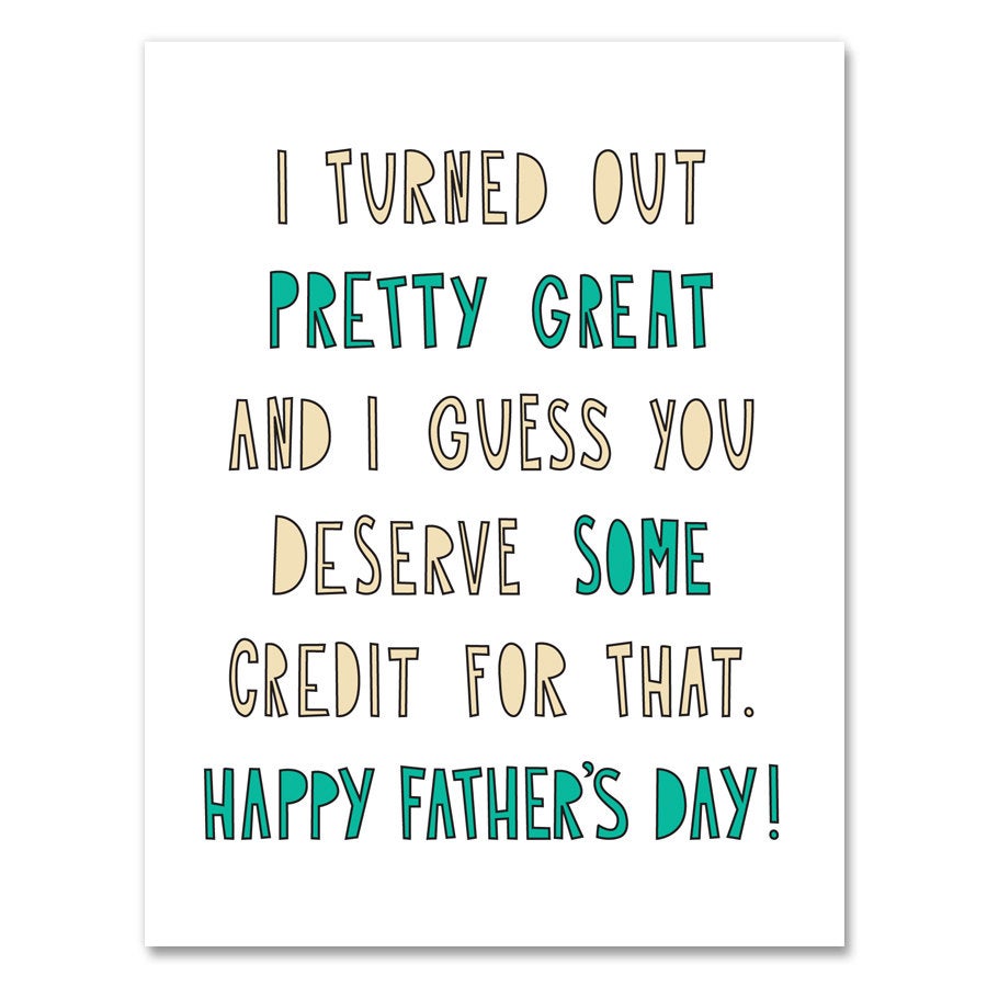 Awesome Father's Card