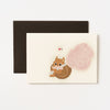 Squirrel Cotton Candy Card