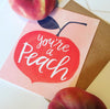 Peach Card