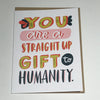 Gift to Humanity Card
