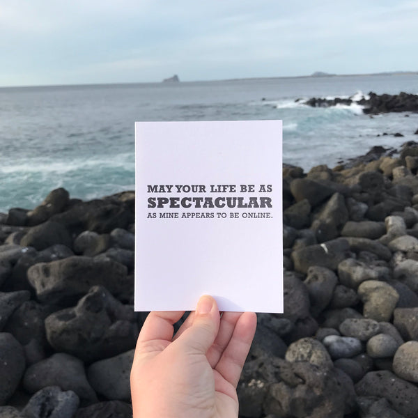 Spectacular Life Card – Plumfield