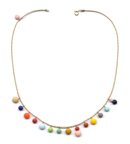 Colorful Buoy Necklace